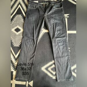 Deep Blue 511 Levis! Like new!